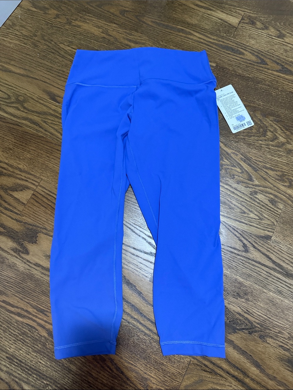 lululemon athletica Girls' Royal Blue Capri Leggings